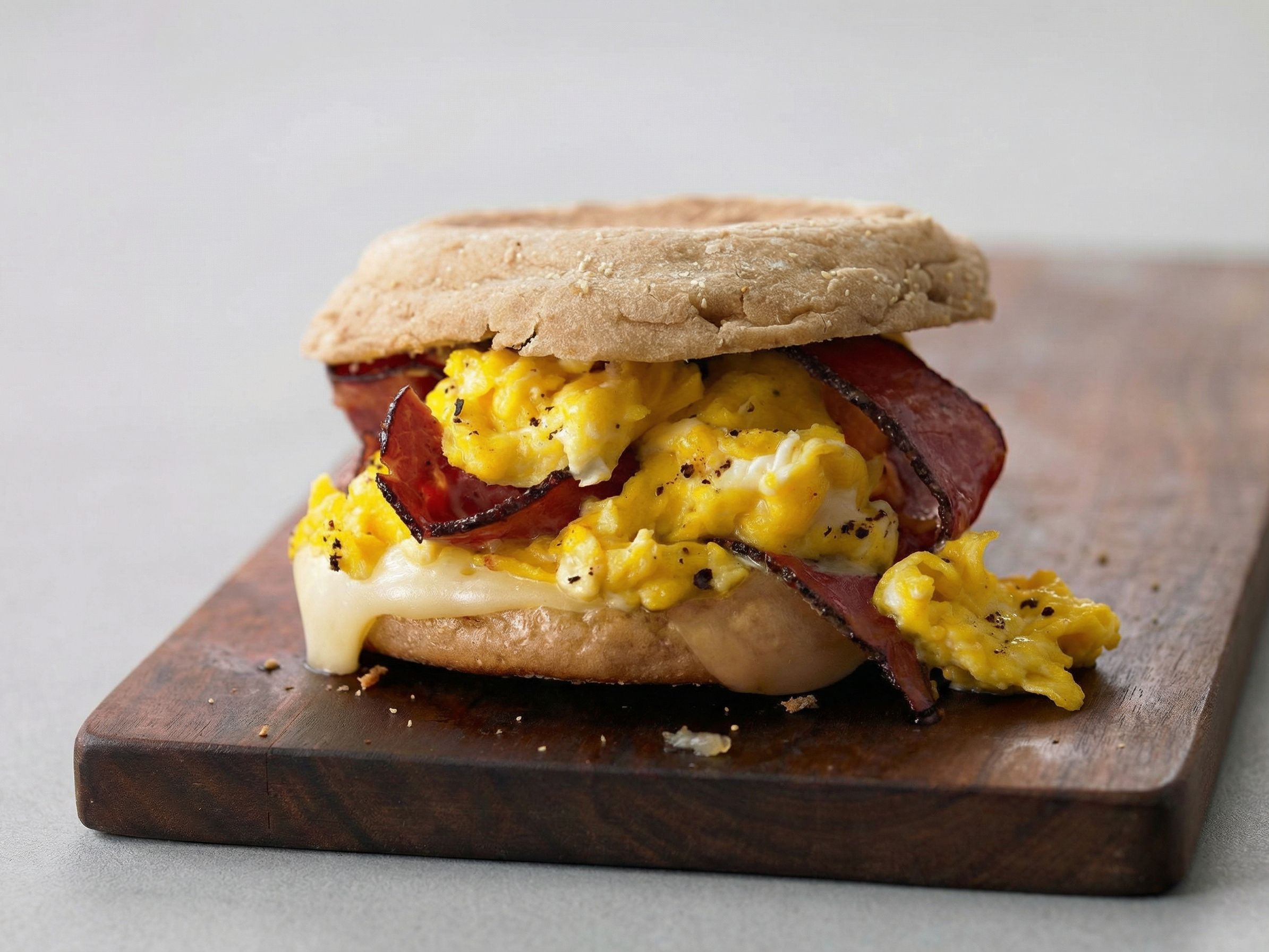 Eggs With Pastrami Sandwich