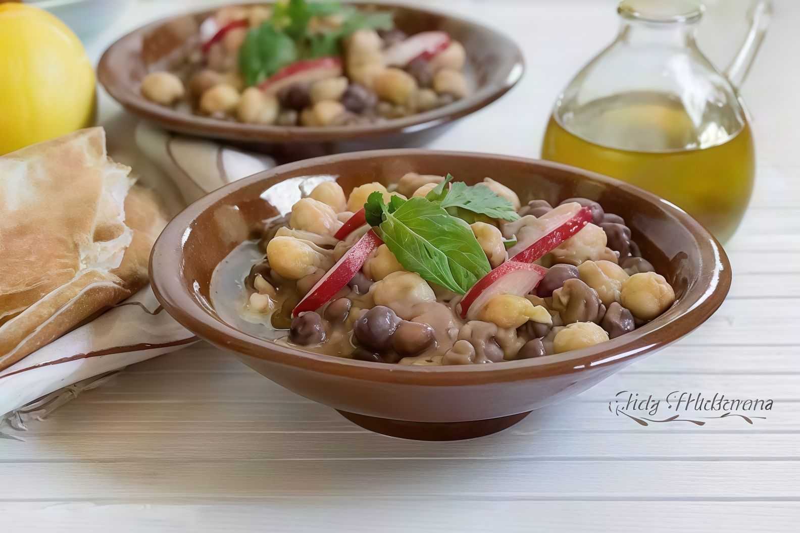 Large Foul With Chickpeas Box
