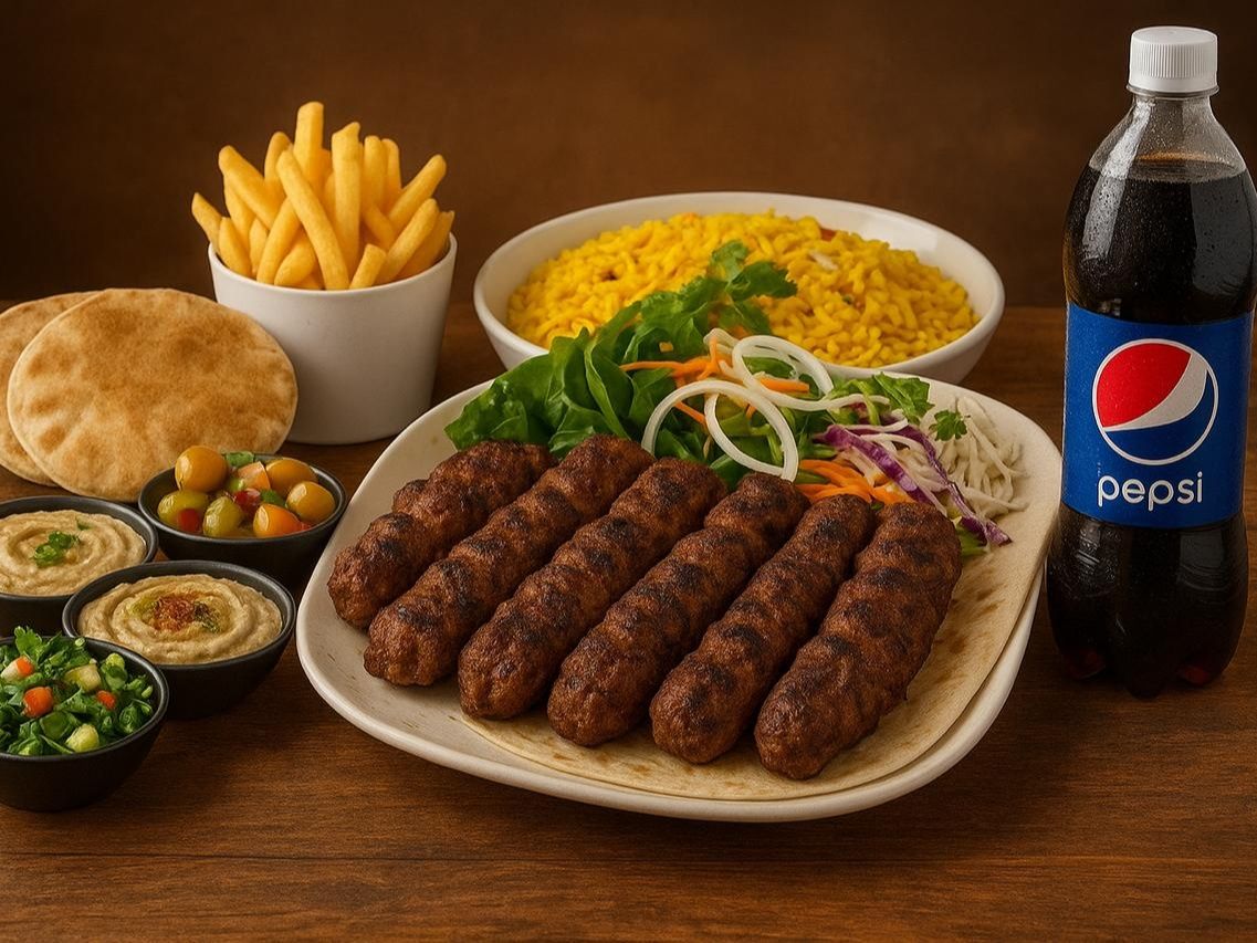 Family kofta meal