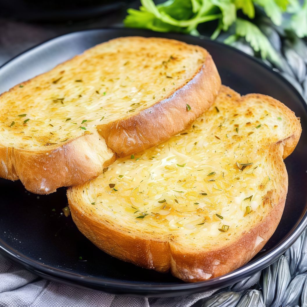 Garlic Sauce + Toasted Bread