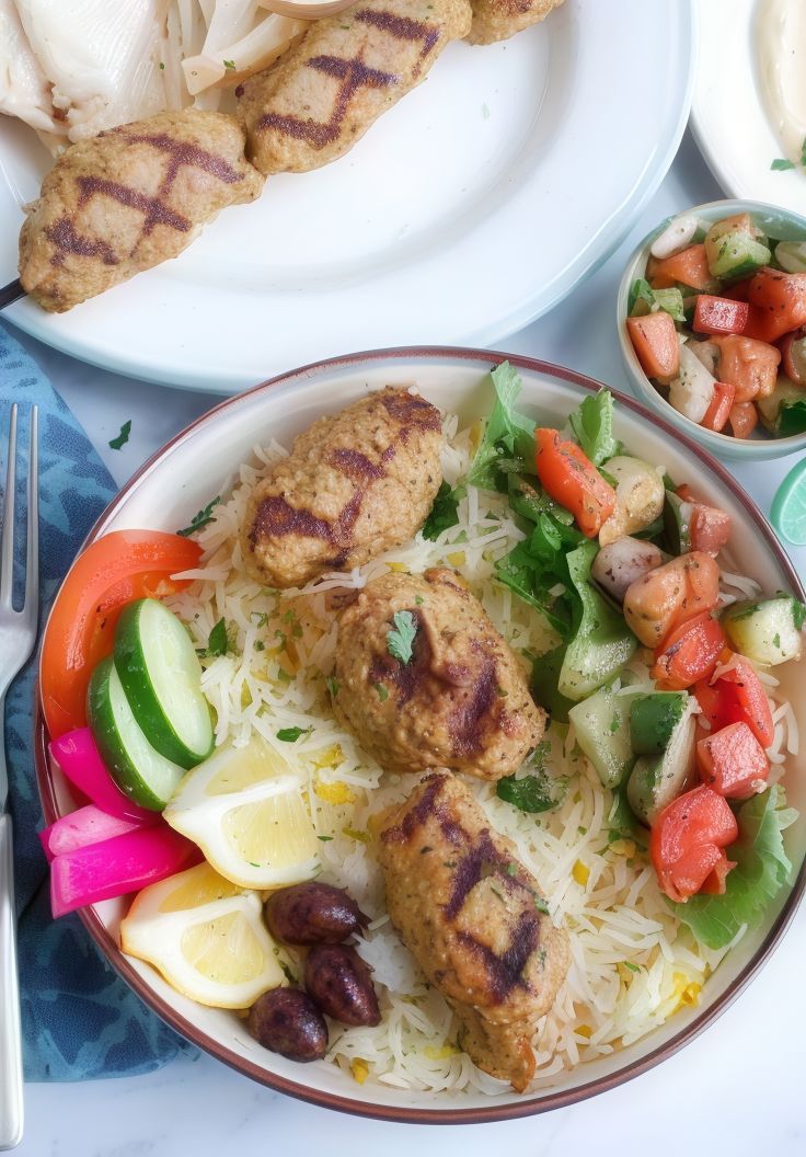 Chicken and Kofta Meal