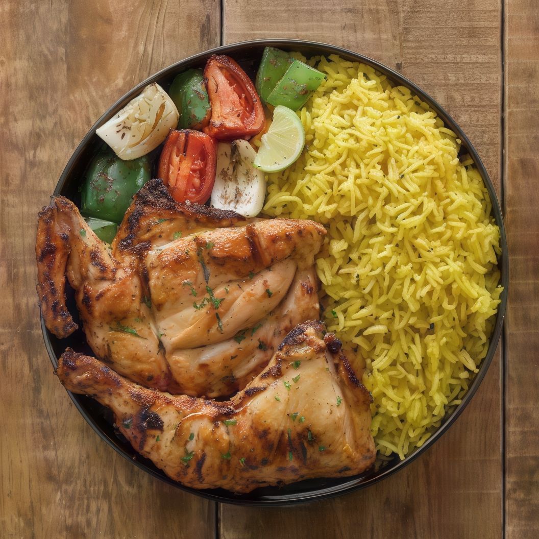 Half Chicken Tikka Meal