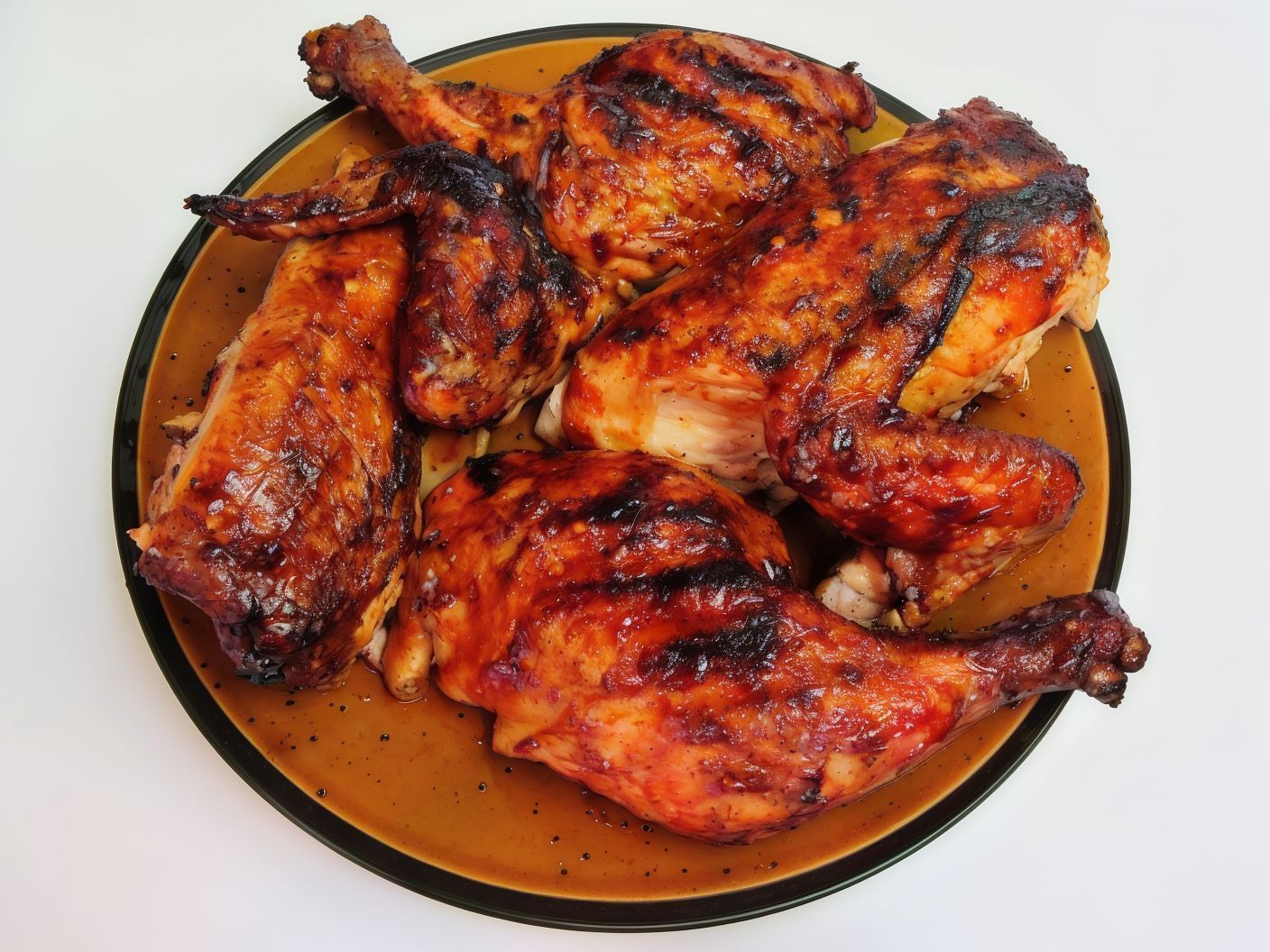 Whole Charcoal Grilled Chicken