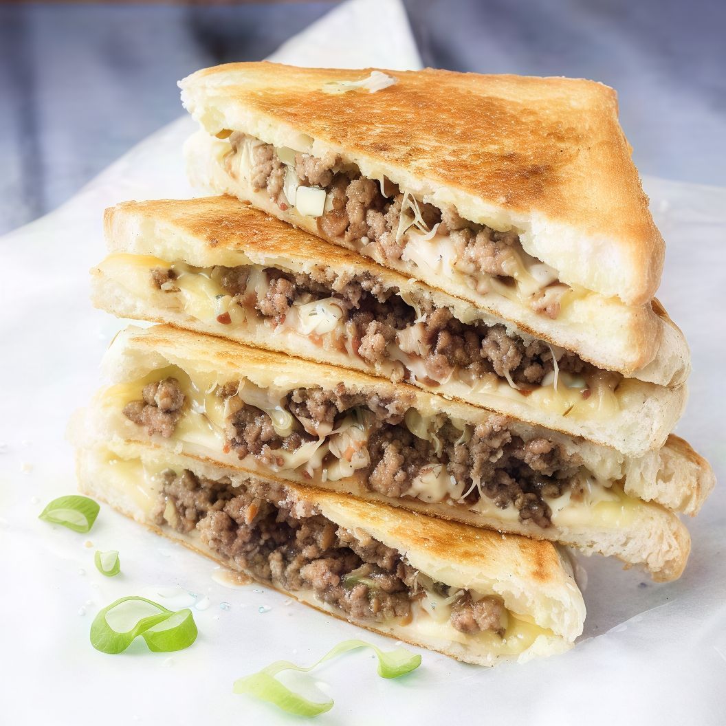 Minced Meat Sandwich Pie