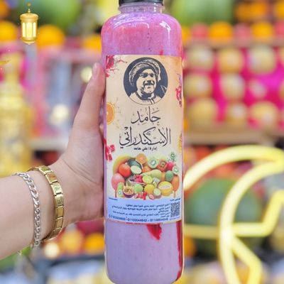Strawberry Yogurt Rayeb Drink 1 Liter