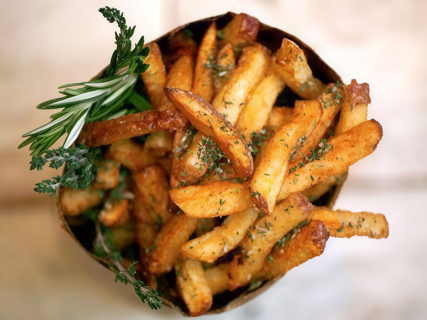 French Fries With Thyme