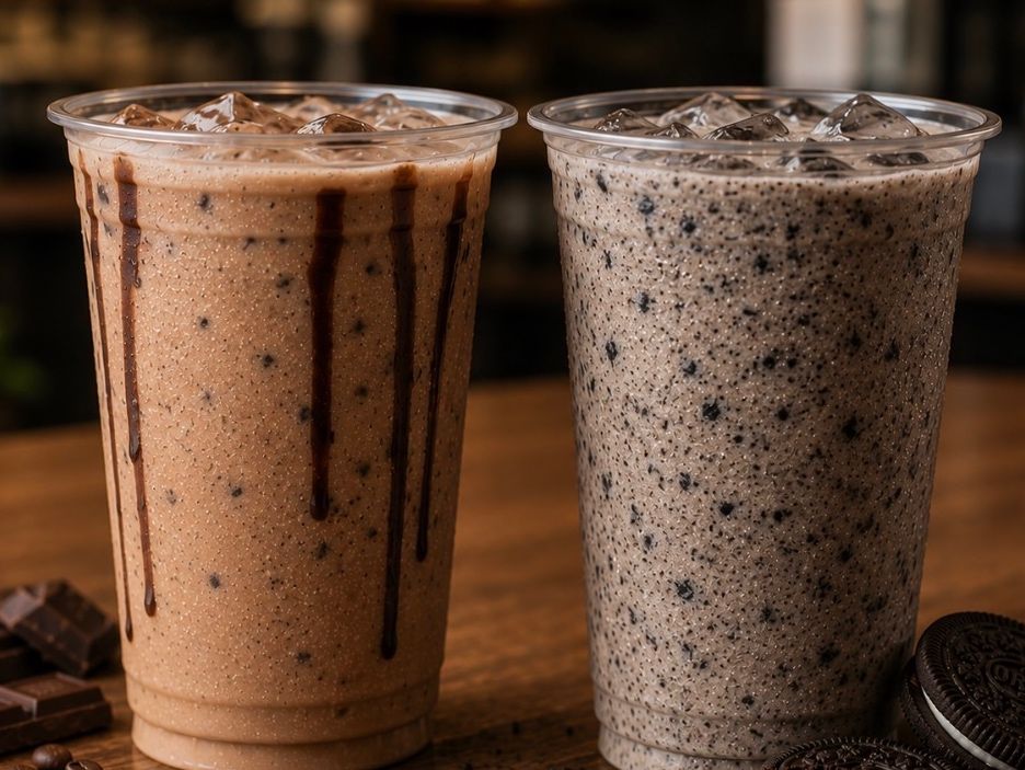 Ice Mocha & Oreo Frappe Treat