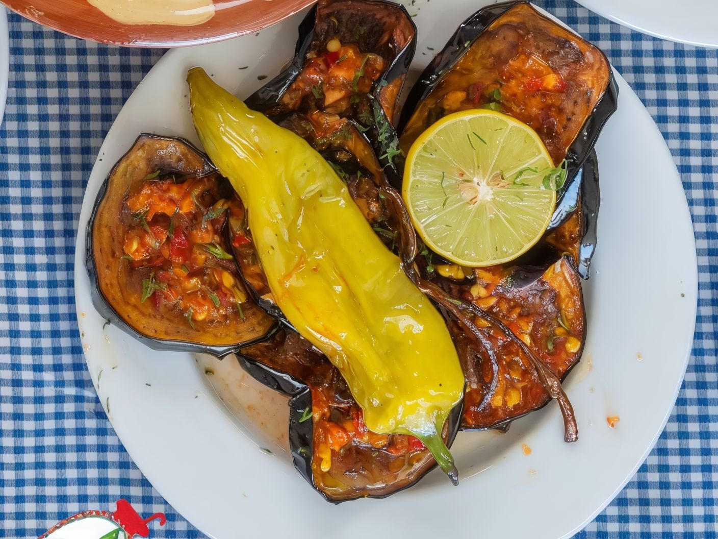 Mixture Fried Eggplant