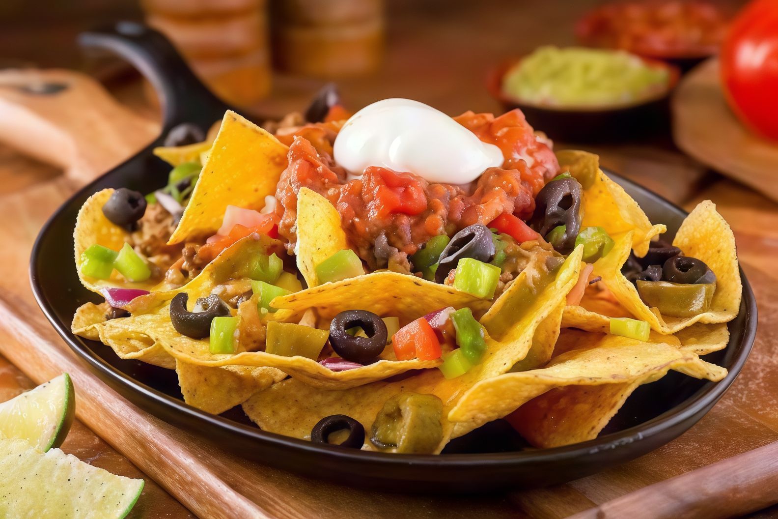 Beef Nachos