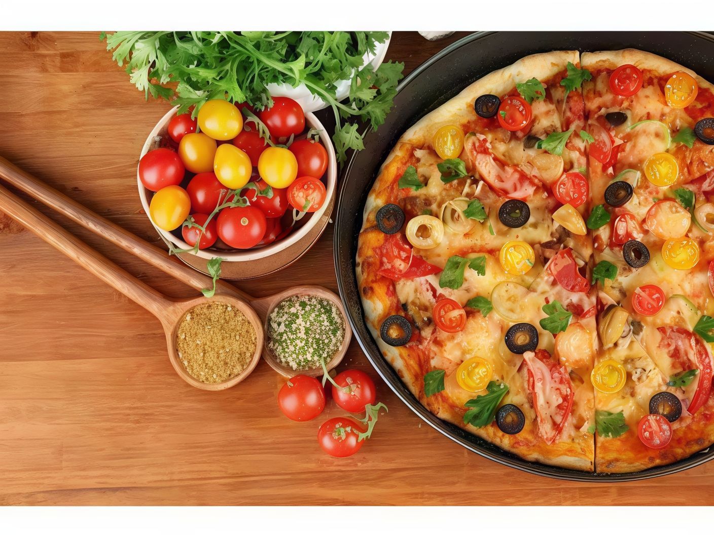 Vegetable Pizza