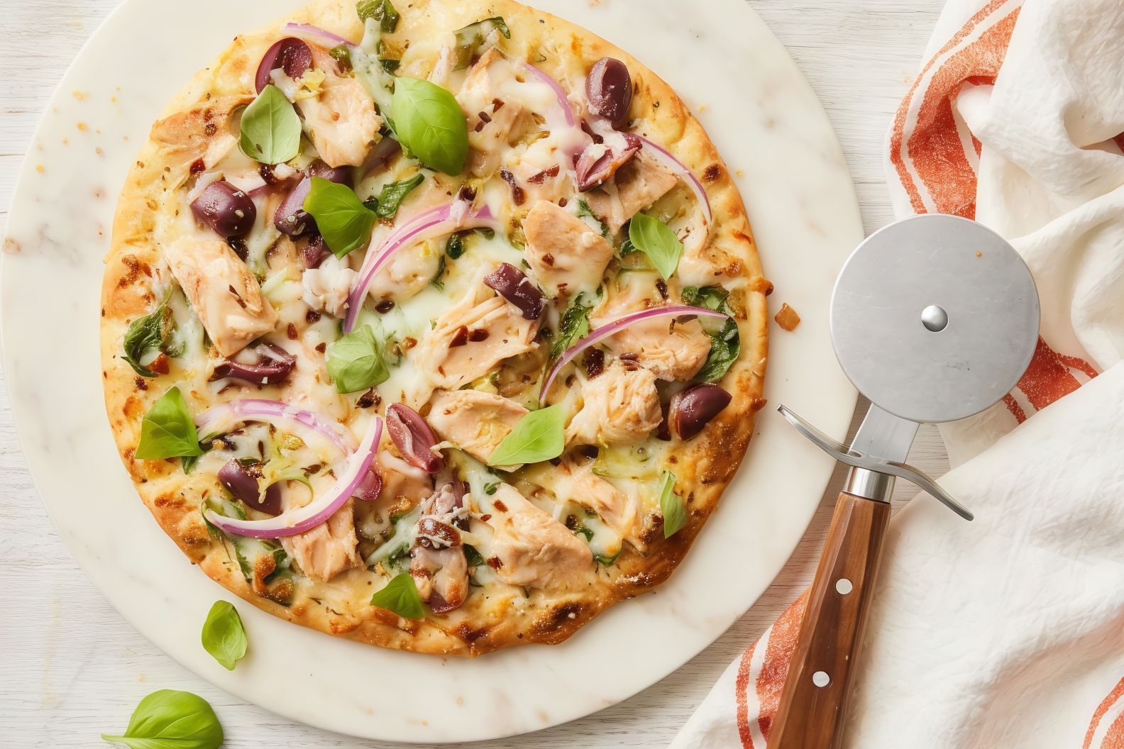 Italian Tuna Pizza