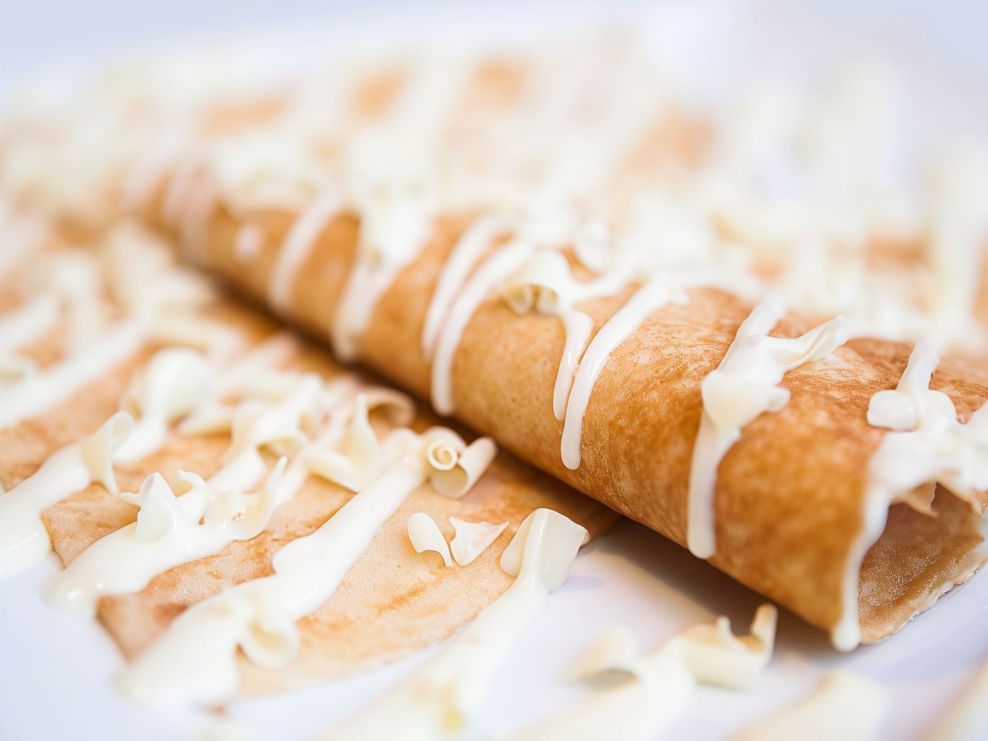 White Chocolate Crepe