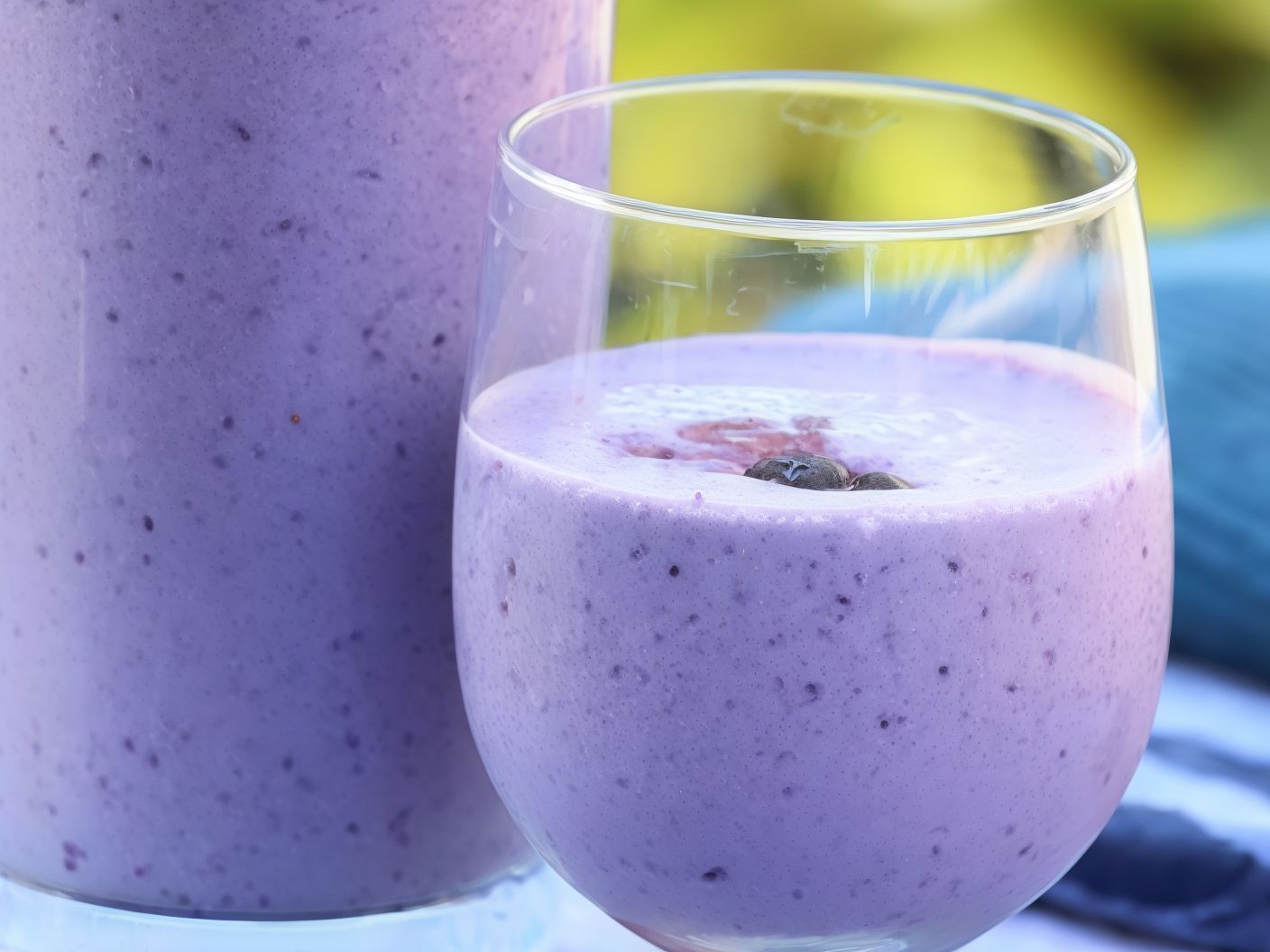 Blueberry Milkshake
