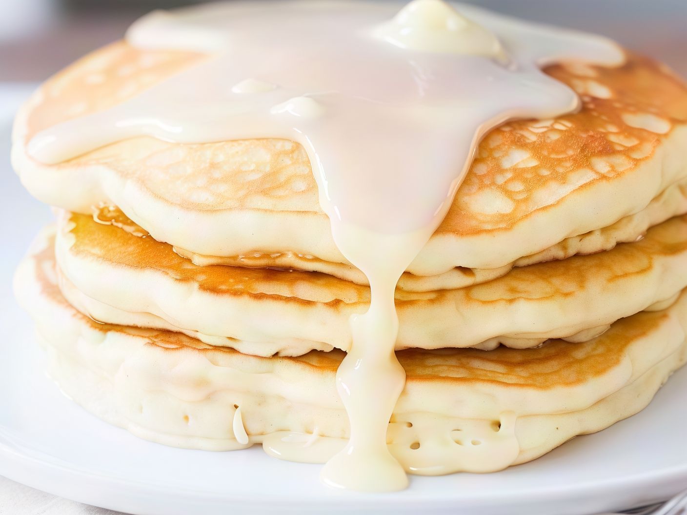 Classic White Chocolate Pancake