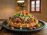 Hot Dog Waffle
