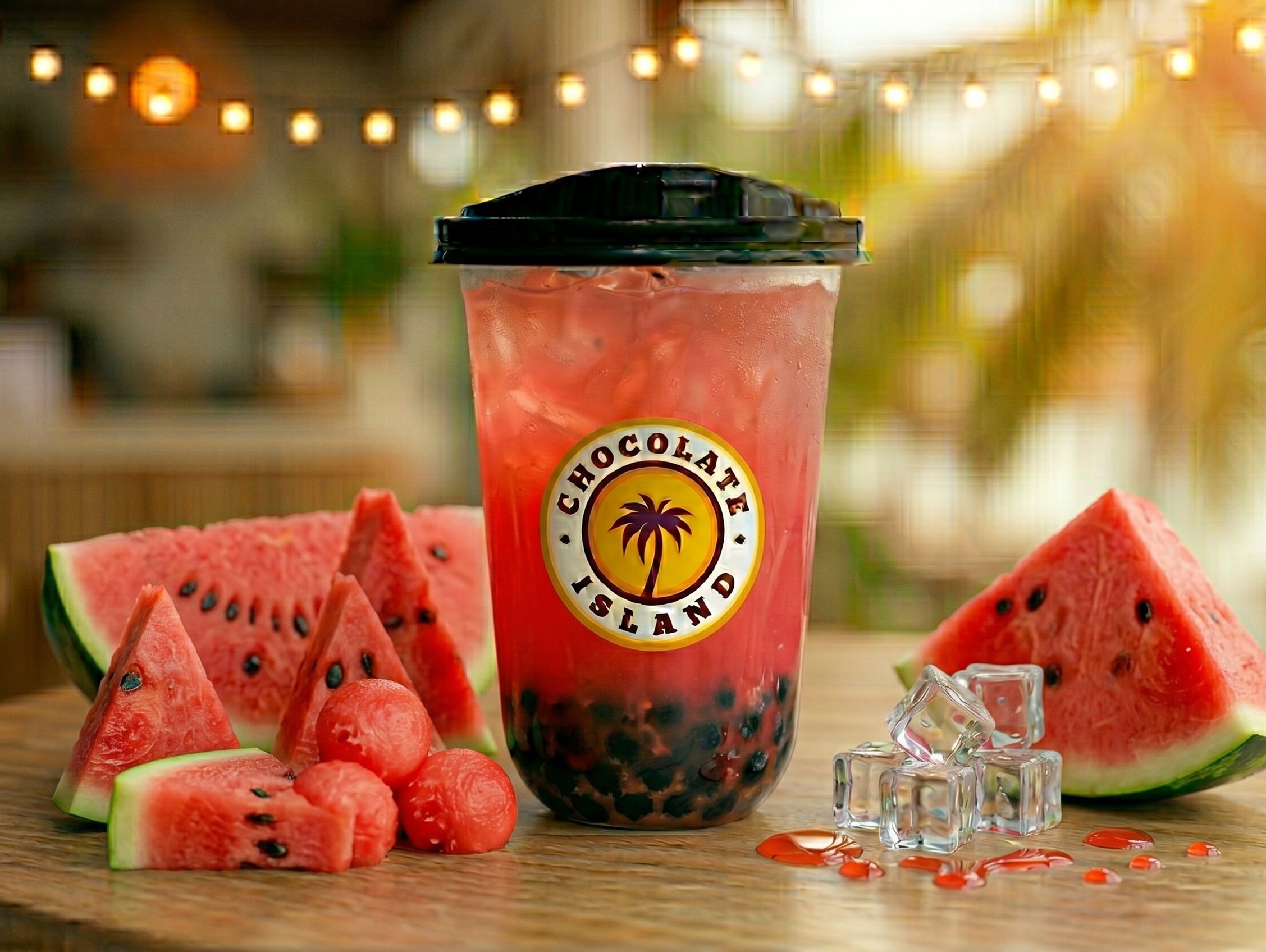 Watermelon Boba