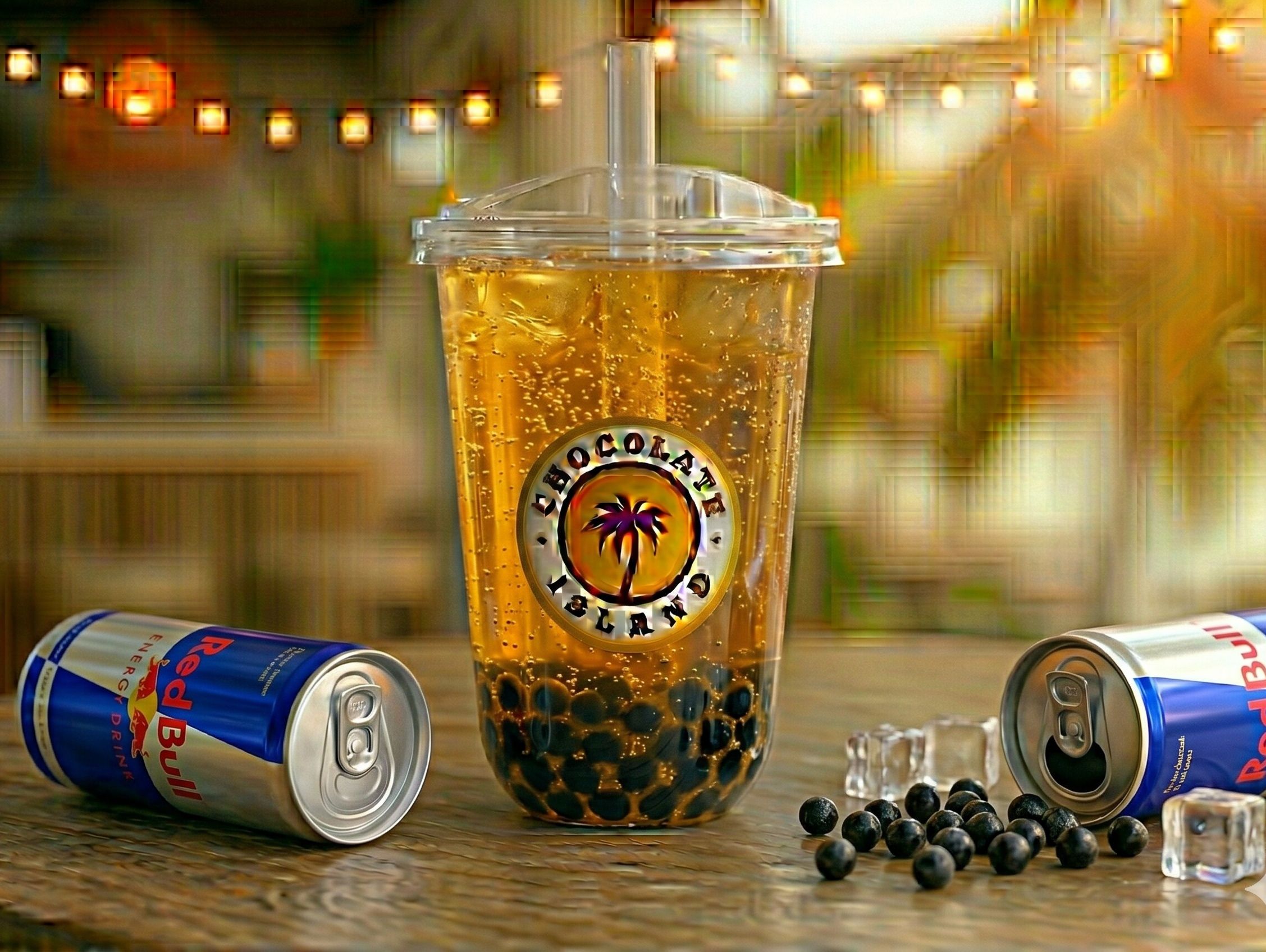Red Bull Boba