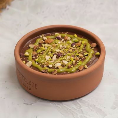 Small Pistachio Butter Casserole With Nuts