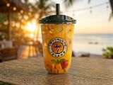 Strawberry and mango blend mojito