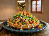 Waffle fries