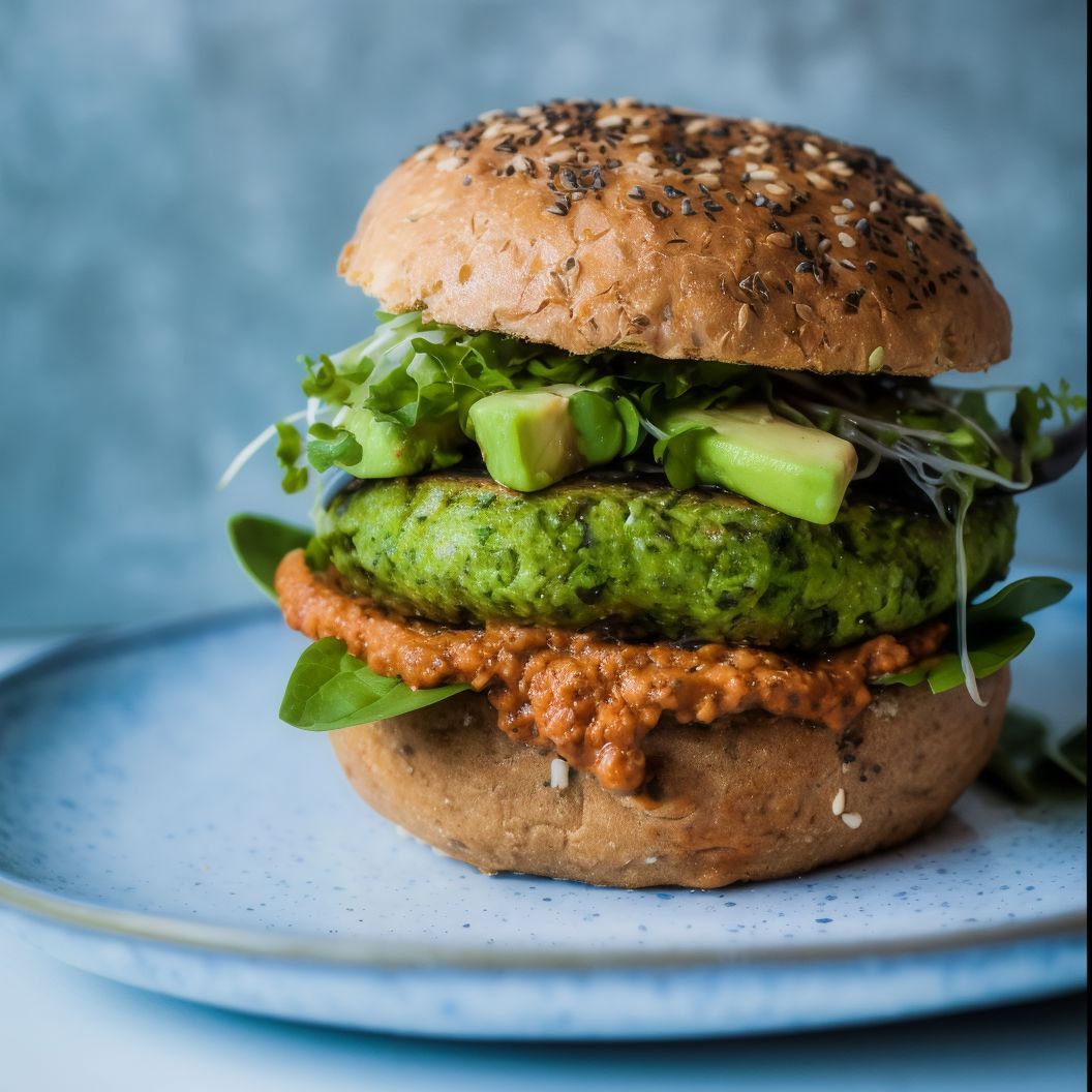 Green Special Burger