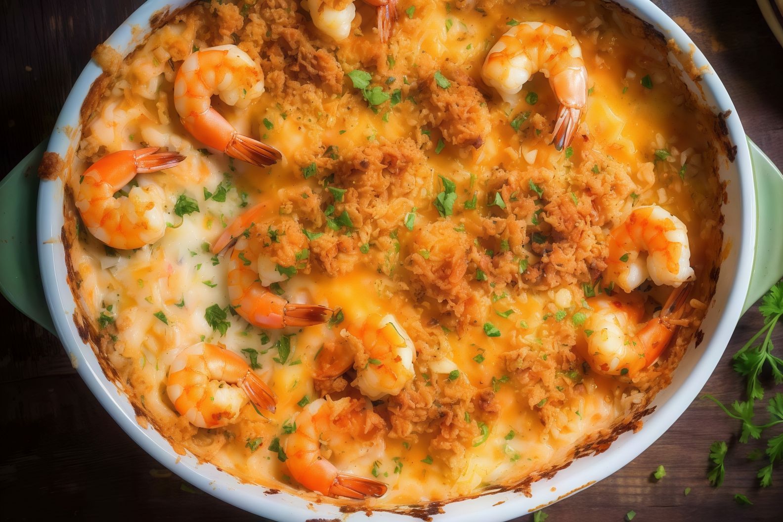 Seafood casserole (Shrimp - Calamari - Fillet)