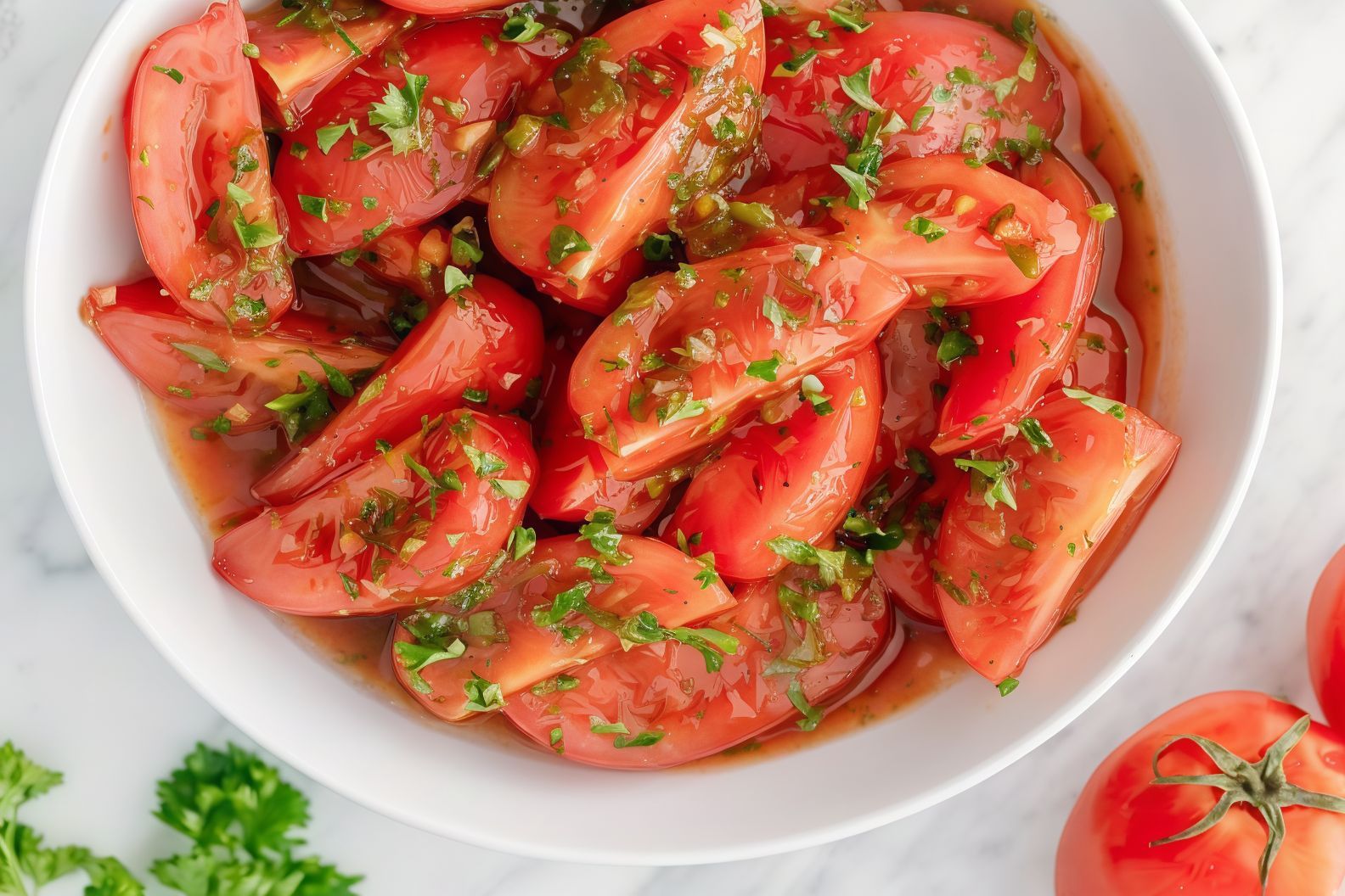 Marinated Tomatoes
