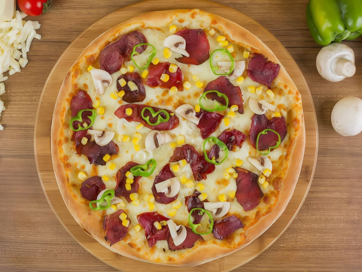 Pastrami Pizza