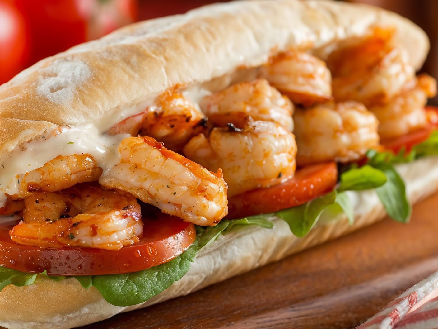 Shrimp Sandwich