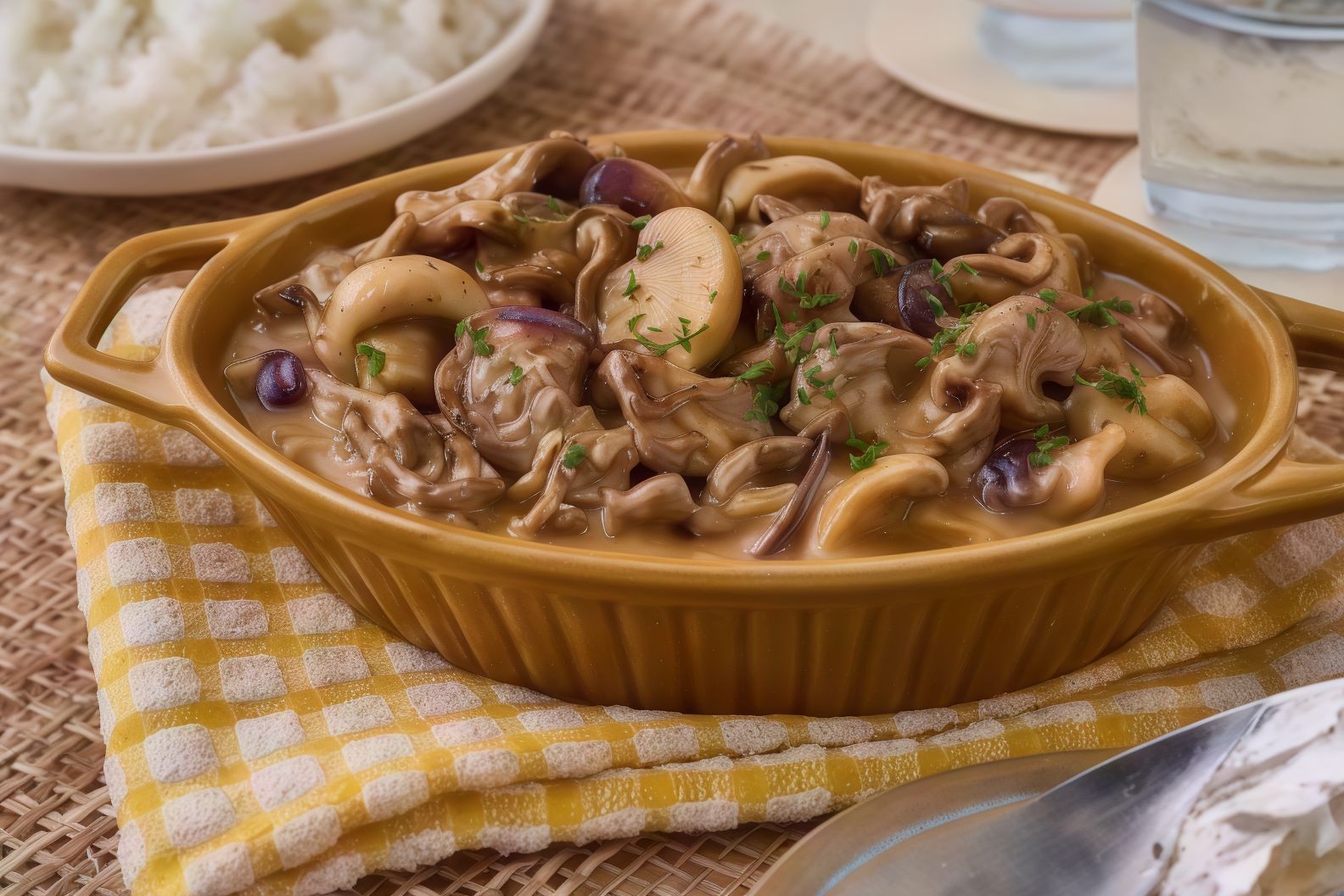 Straccetti Con Funghi