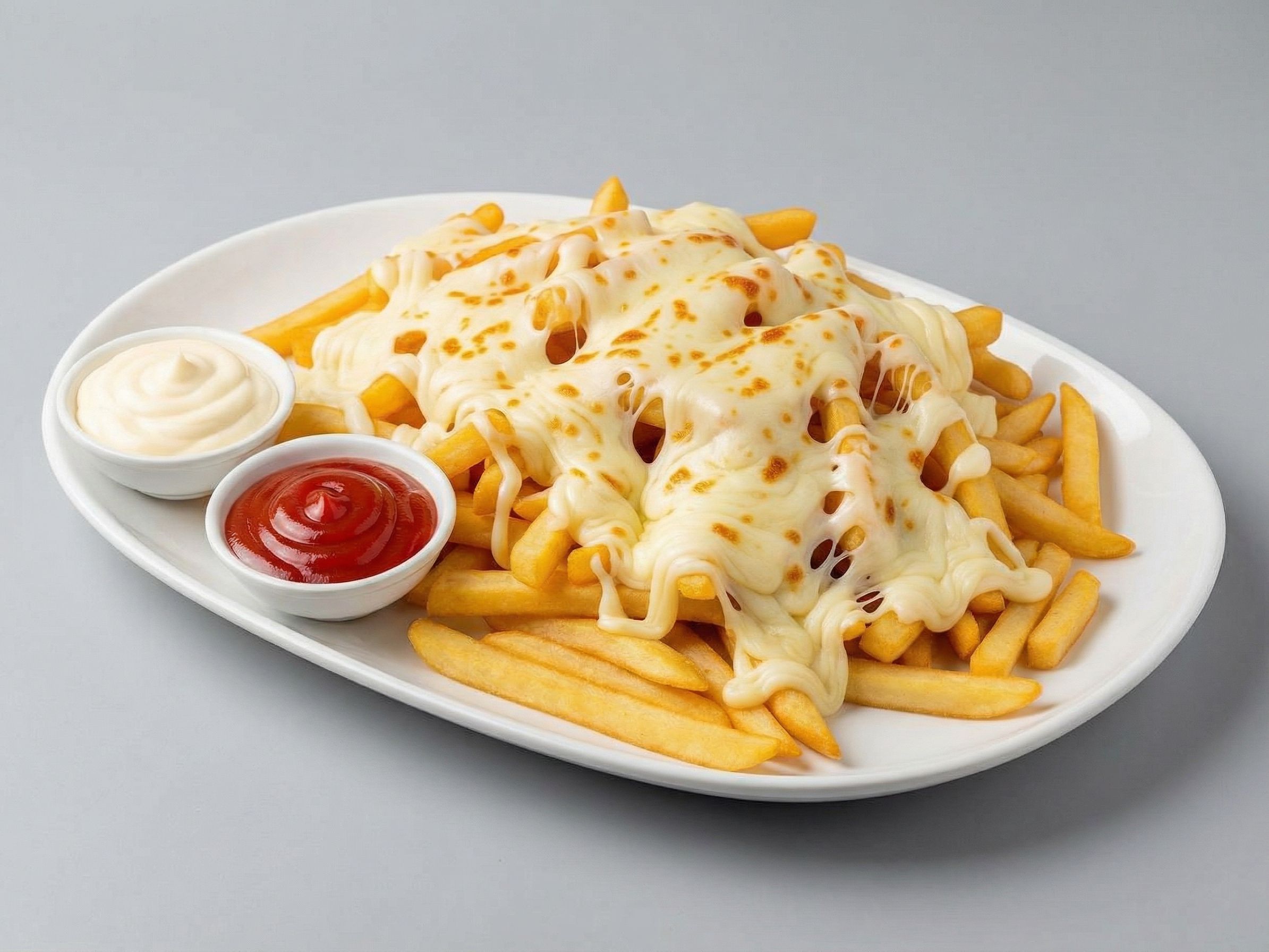 Mozzarella cheese potatoes
