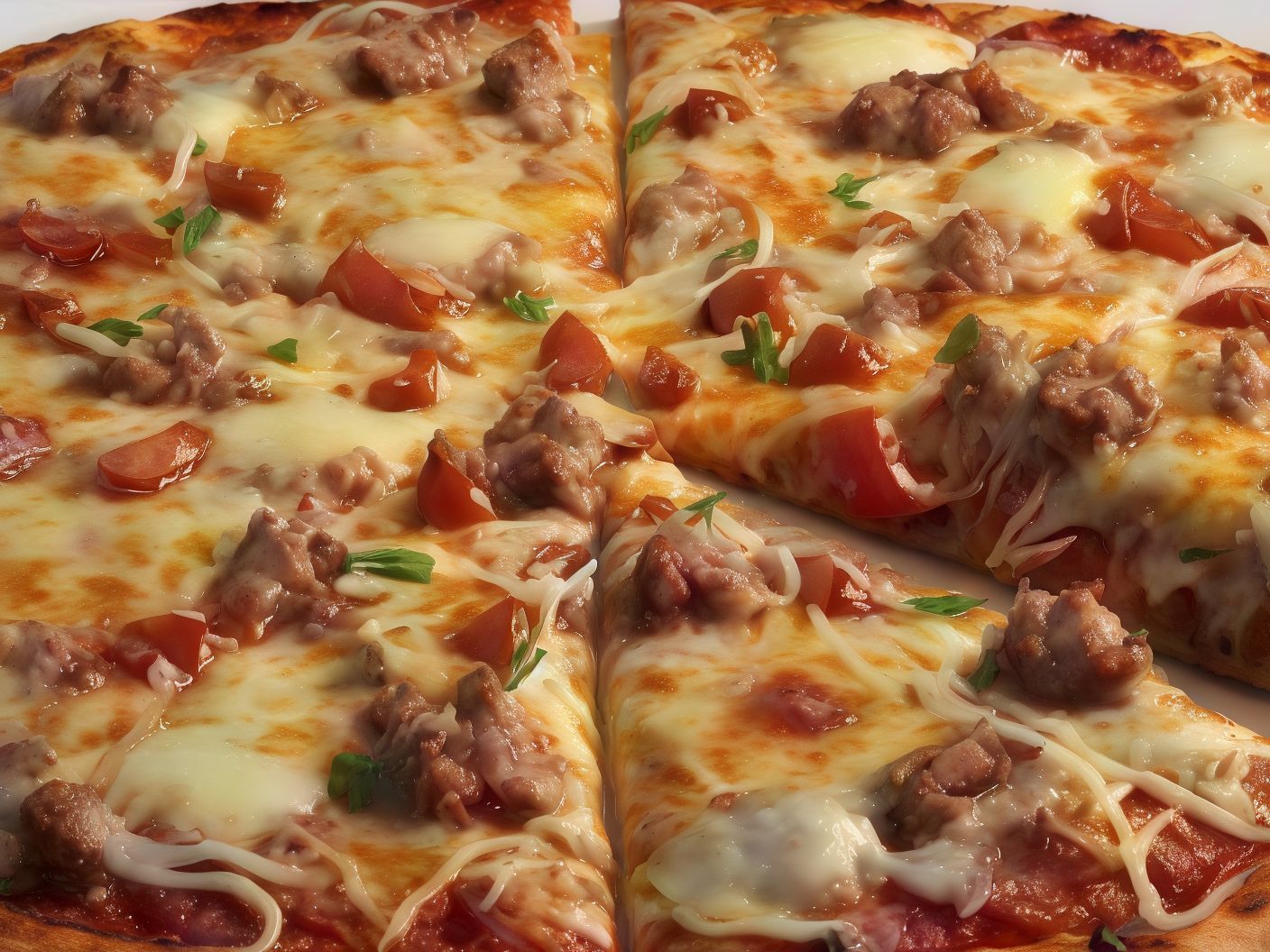 Sausage Pizza