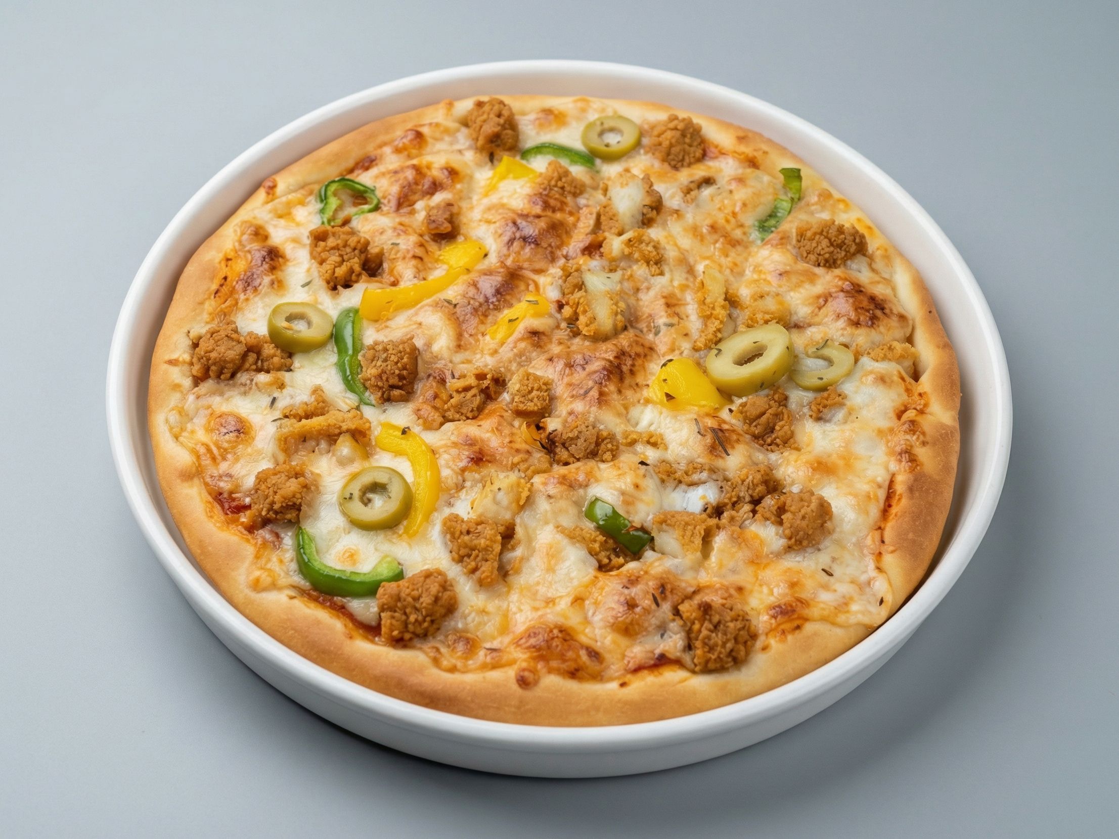 Crunchy Chicken pizza