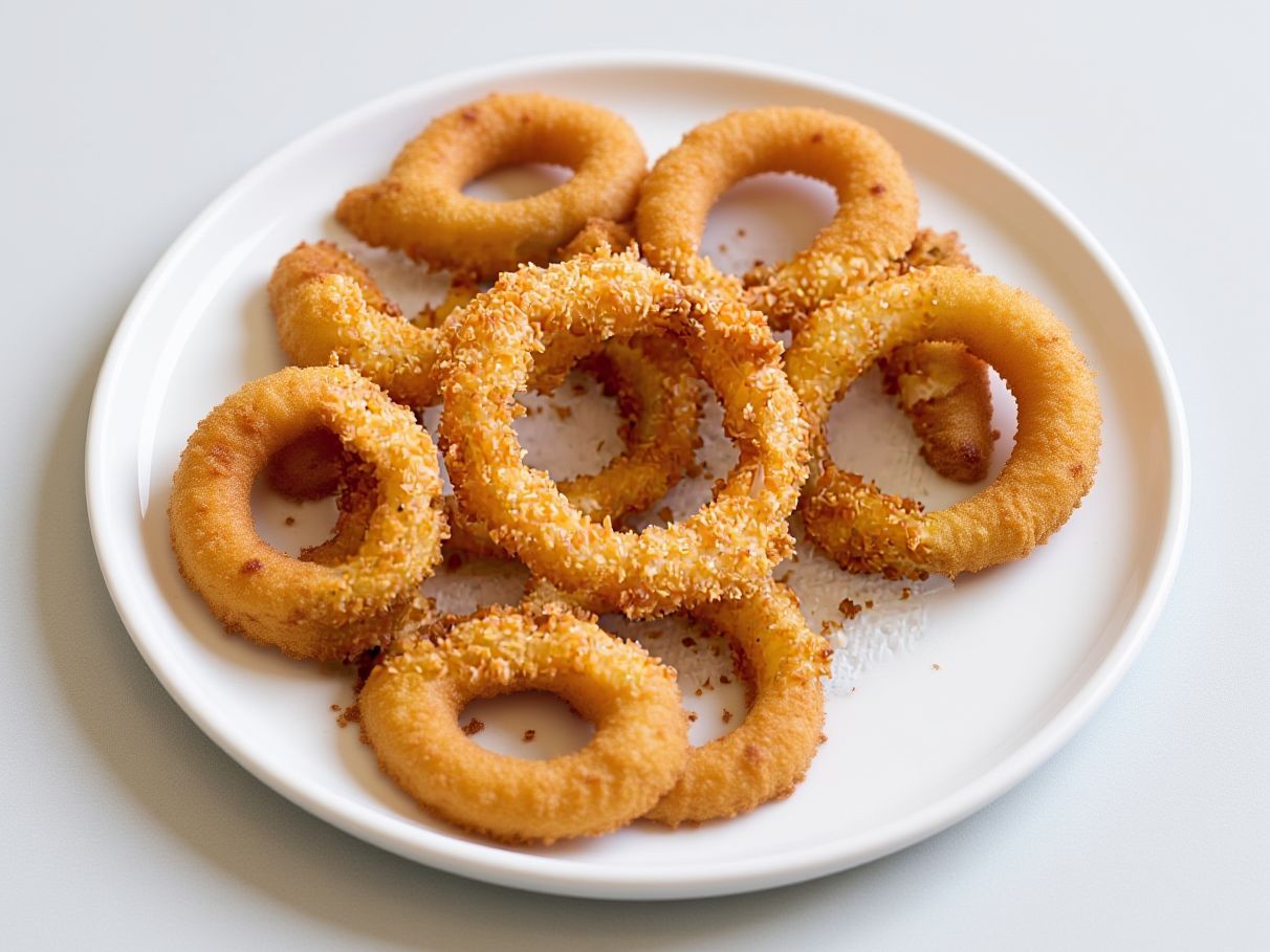 Crispy Onion Rings 5 Pcs