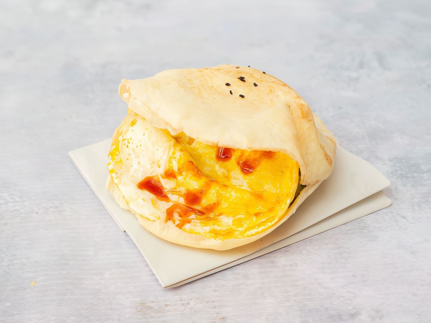 Alexandrian Omelette Sandwich