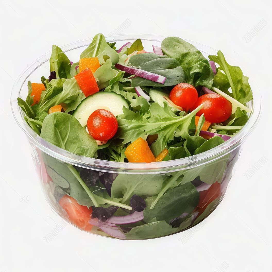 Sliced Salad Dish