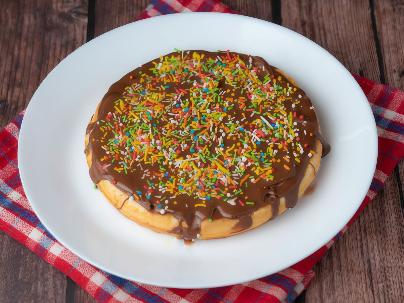 Sprinkles Waffle
