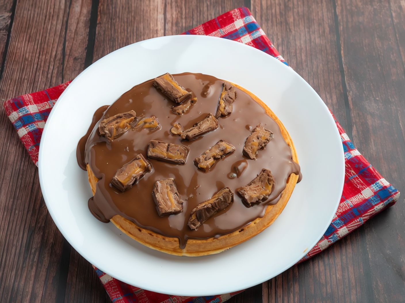 Twix Waffle