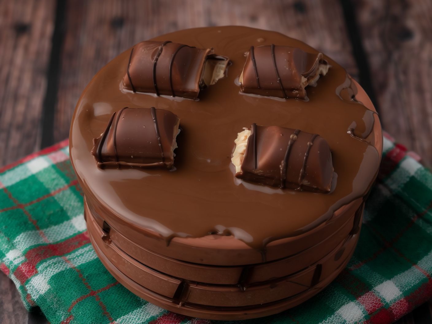 Kinder Bueno Chocolate Casserole