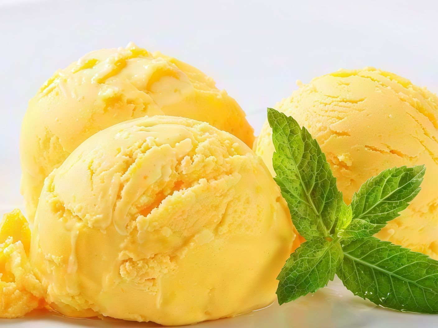 Mango ice cream