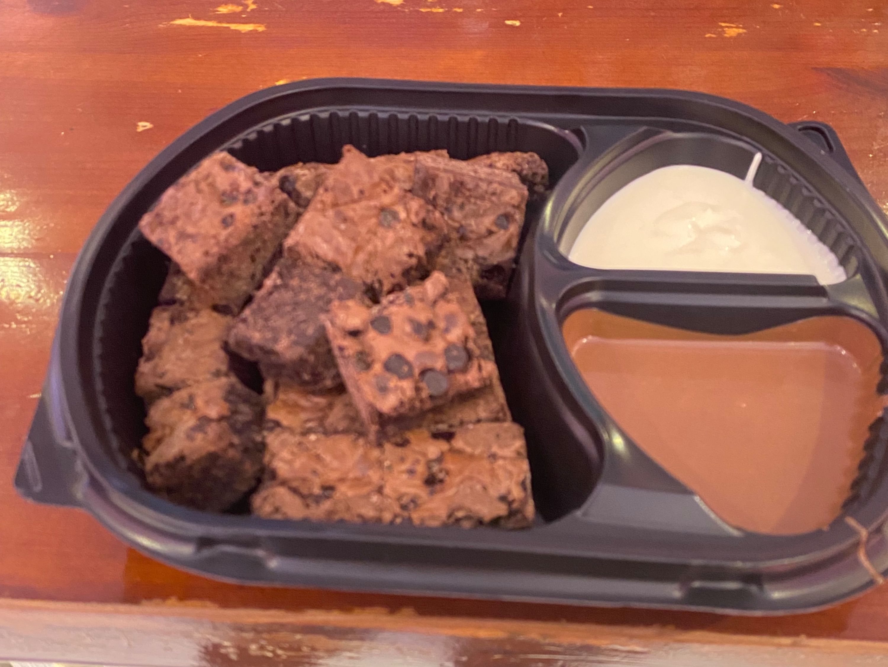 Mini Brownies Chocolate Chip Pieces