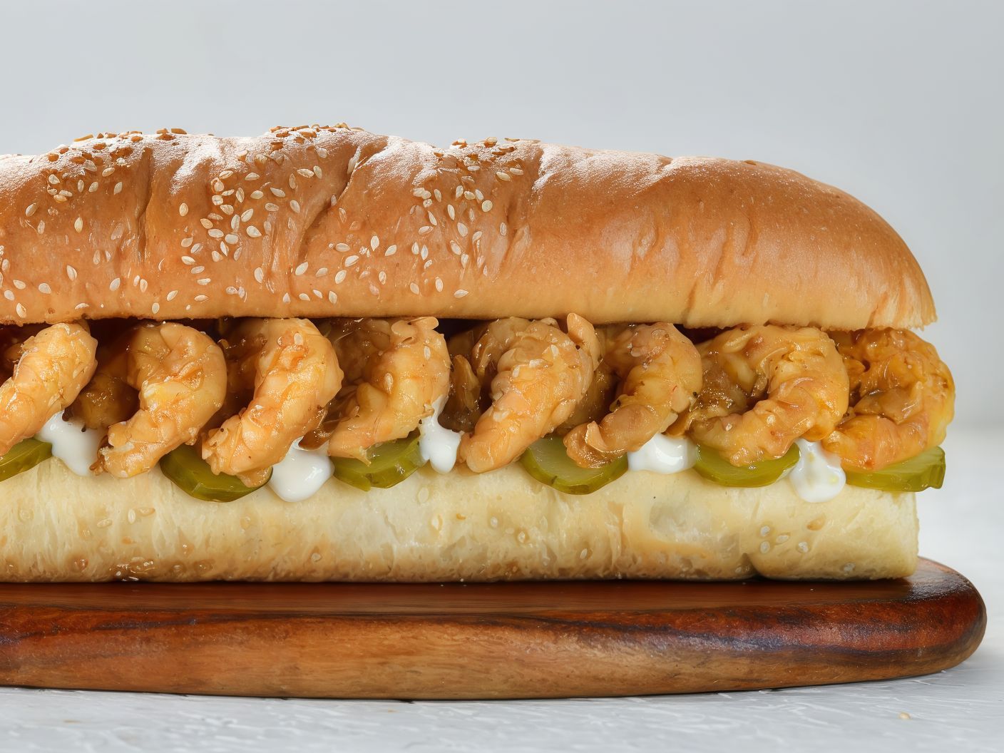Fried Shrimp Sandwich
