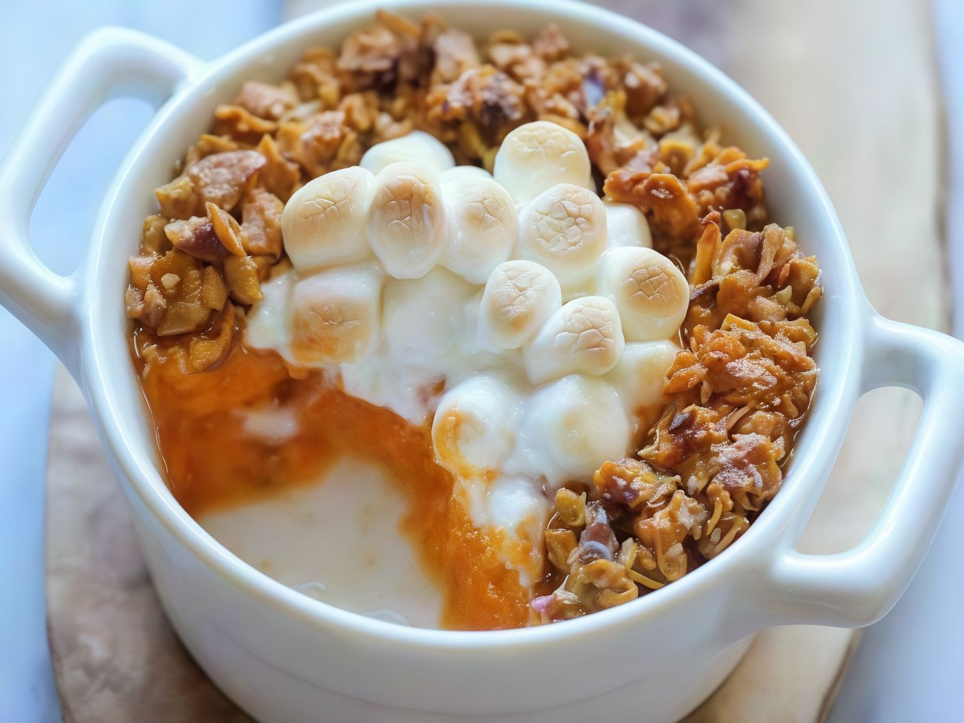 Sweet Potato With Lotus Casserole