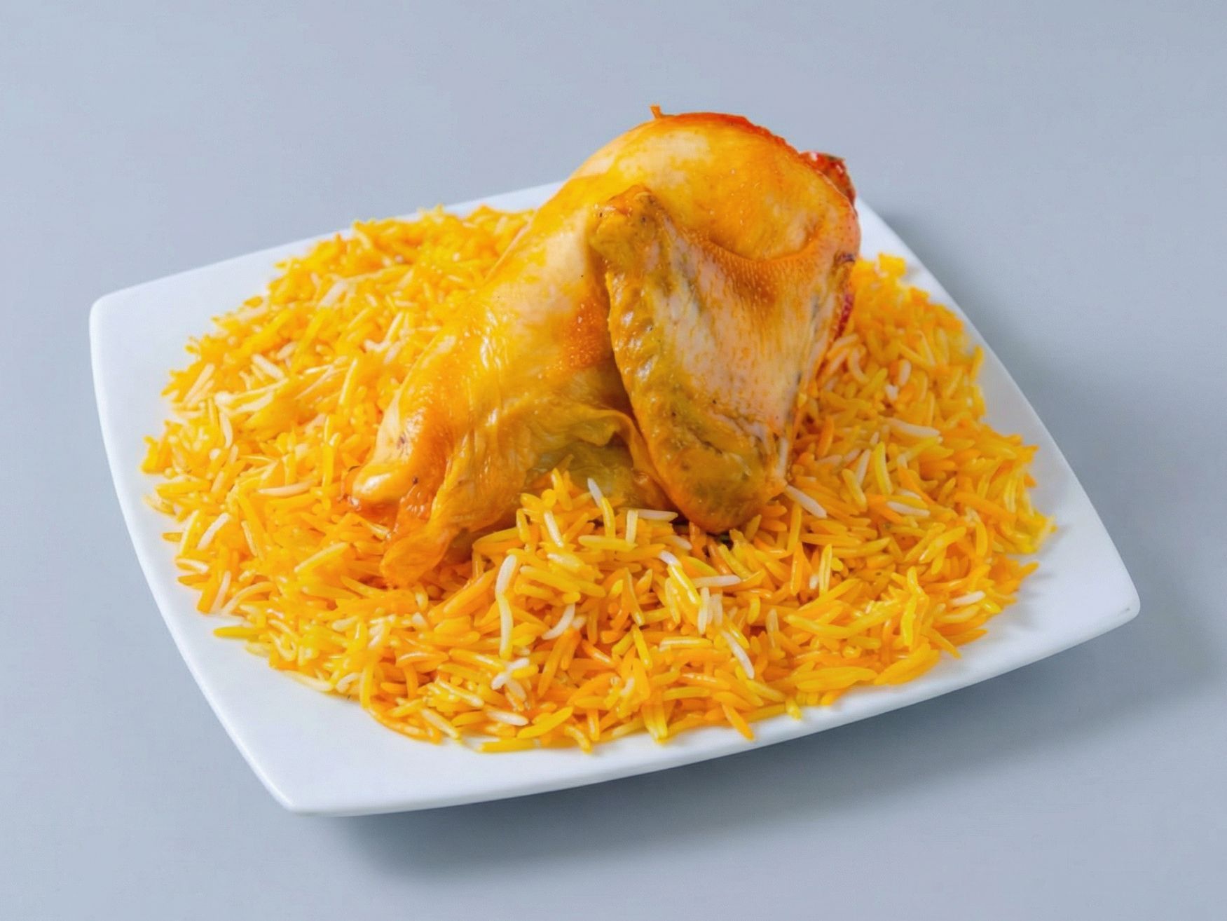 Quarter Chicken Kabsa And Large Rice Meal