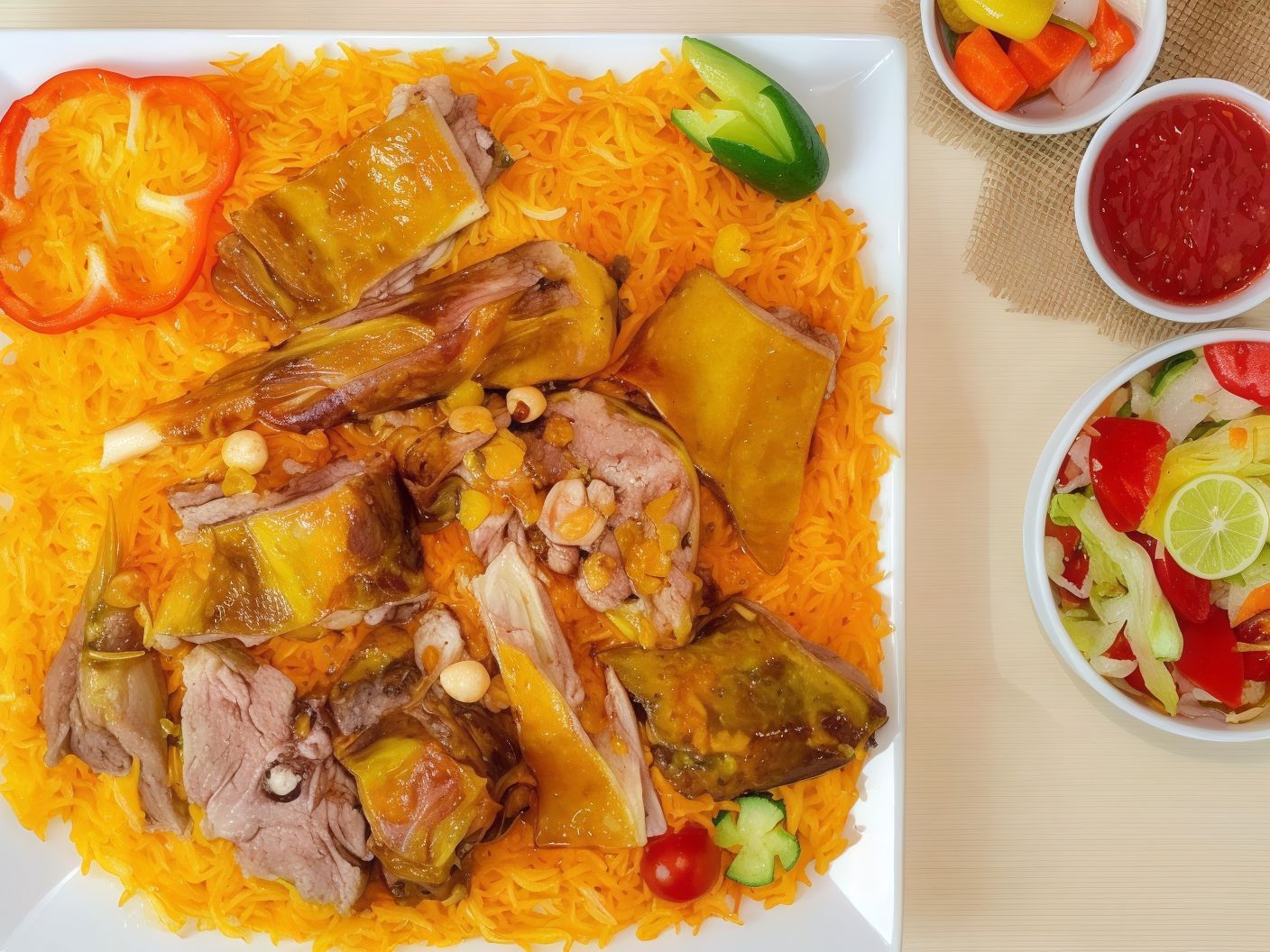 1/8 Teis or 1/4 Teis Mandi Meal