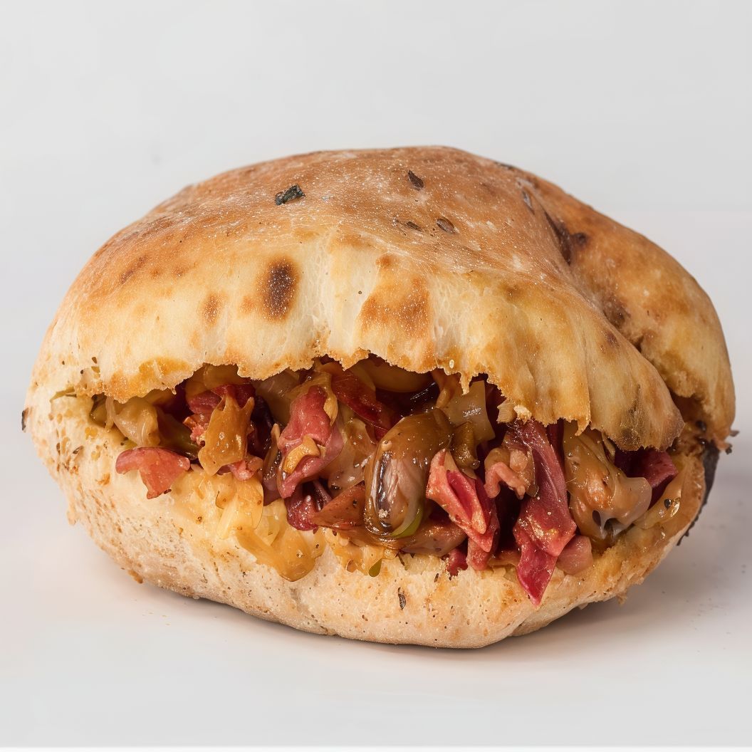 Foul With Pastrami Sandwich