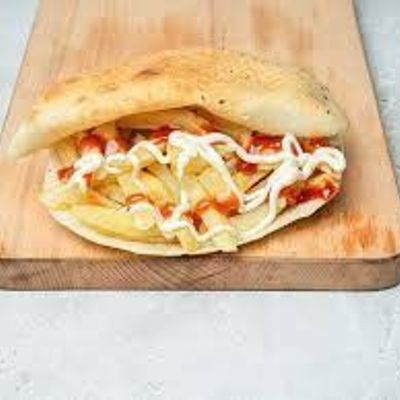 Fries With Ketchup Sandwich