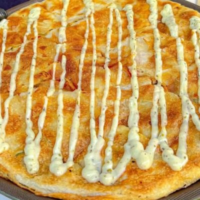 Oriental Pizza Chicken Ranch