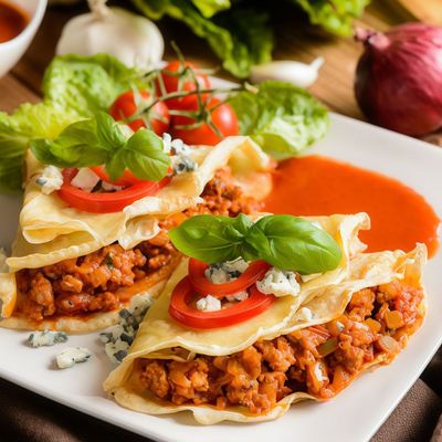 Minced Meat Crepe