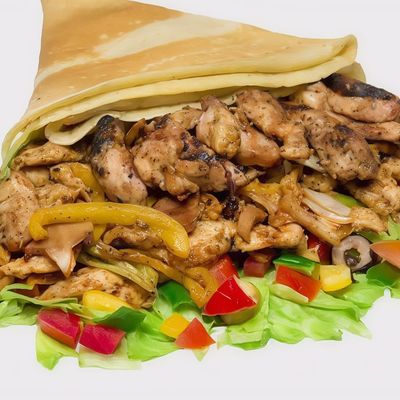 House Mix Chicken Crepe